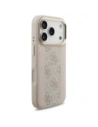 Etui Guess 4G Stripe MagSafe do Apple iPhone 17 Pro różowy