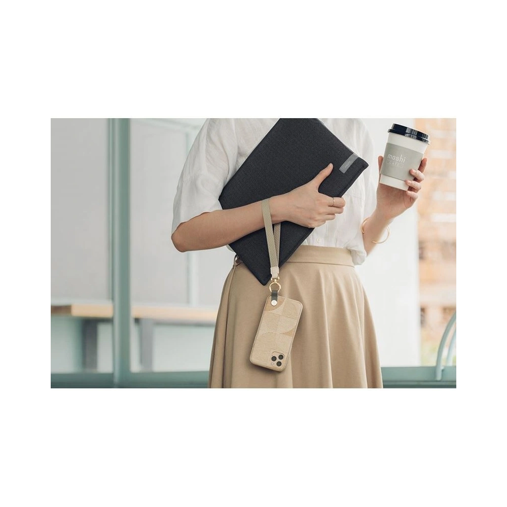 Hurtownia GSM - Etui Moshi Altra s odnímatelným řemínkem Apple iPhone 11 Pro Max (systém SnapTo) (Beige) - MOSH022BEI - {ean13} - Hurt