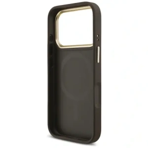 Etui Guess 4G z portfelem MagSafe do Apple iPhone 17 Pro brązowy