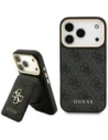 Etui Guess 4G z portfelem MagSafe do Apple iPhone 17 Pro czarny