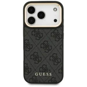 Etui Guess 4G z portfelem MagSafe do Apple iPhone 17 Pro czarny