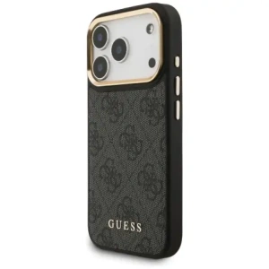 Etui Guess 4G z portfelem MagSafe do Apple iPhone 17 Pro czarny