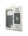 Etui Guess 4G z portfelem MagSafe do Apple iPhone 17 Pro czarny