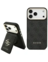 Etui Guess 4G z portfelem MagSafe do Apple iPhone 17 Pro Max czarny