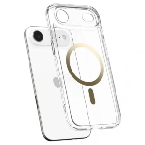 Etui Spigen Ultra Hybrid Mag MagSafe do Apple iPhone Air Clear/gold