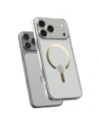 Etui Spigen Ultra Hybrid Mag MagSafe do Apple iPhone 17 Pro Clear/gold