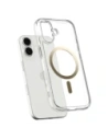 Etui Spigen Ultra Hybrid Mag MagSafe do Apple iPhone 17 Clear/gold