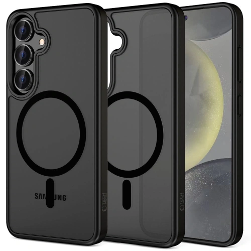 Etui Tech-Protect MagMat MagSafe do Samsung Galaxy S25 FE Matte Black