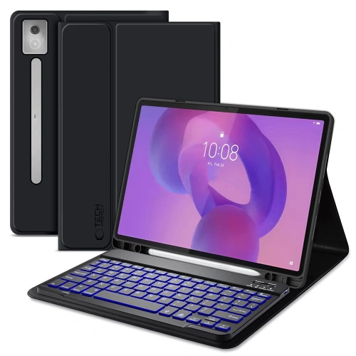 Etui Tech-Protect SmartCase Pen + Keyboard do Lenovo Idea Tab Pro / Pro MT 12.7 TB-373 Black