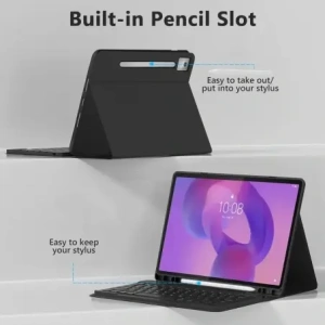 Etui Tech-Protect SmartCase Pen + Keyboard do Lenovo Idea Tab Pro / Pro MT 12.7 TB-373 Black
