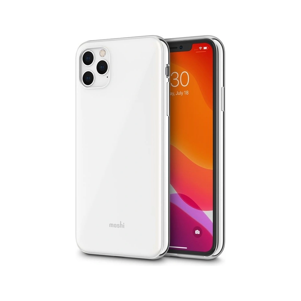 Wholesale Moshi iGlaze - Apple iPhone 11 Pro Max (with SnapTo) (Pearl White) - MOSH027WHT - {ean13} - Hurt
