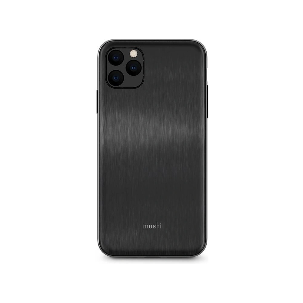 Wholesale Moshi iGlaze - Apple iPhone 11 Pro Max (with SnapTo) (Armour Black) - MOSH028BLK - {ean13} - Hurt