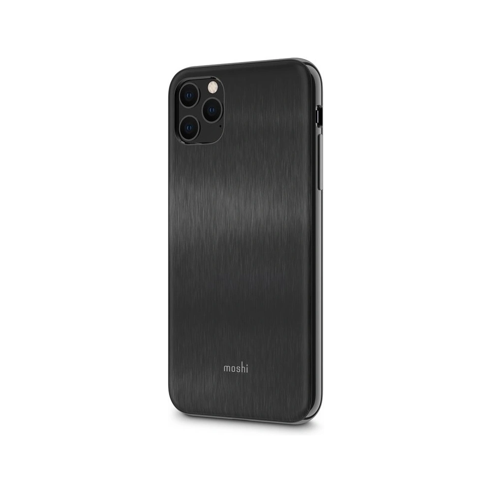 Wholesale Moshi iGlaze - Apple iPhone 11 Pro Max (with SnapTo) (Armour Black) - MOSH028BLK - {ean13} - Hurt