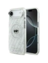Etui Karl Lagerfeld IML Karl Head Logo MagSafe do Apple iPhone Air szary