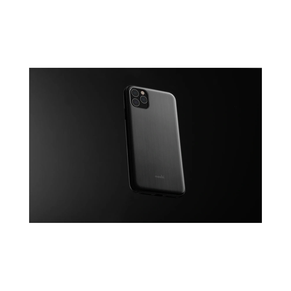 Hurtownia GSM - Etui Moshi iGlaze Apple iPhone 11 Pro Max (systém SnapTo) (Armour Black) - MOSH028BLK - {ean13} - Hurt