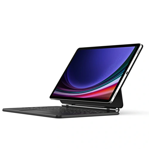 Etui Dux Ducis Keyboard MK Series z klawiaturą Bluetooth do Samsung Galaxy Tab S9+ Plus / S8+ Plus / S7+ Plus czarna