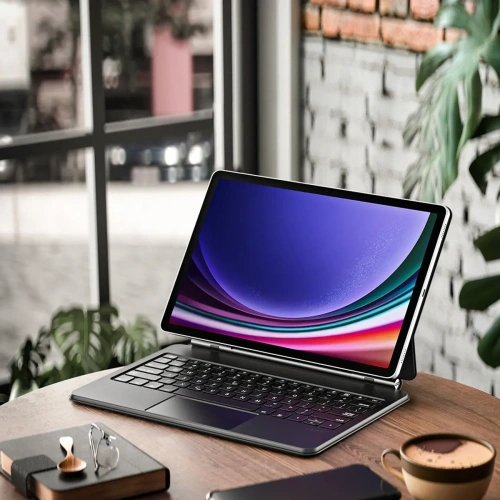 Etui Dux Ducis Keyboard MK Series z klawiaturą Bluetooth do Samsung Galaxy Tab S9+ Plus / S8+ Plus / S7+ Plus czarna