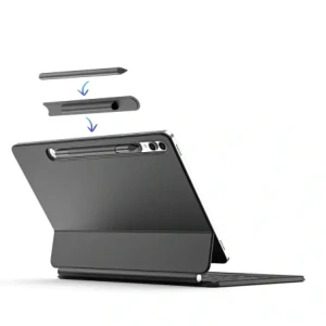 Etui Dux Ducis Keyboard MK Series z klawiaturą Bluetooth do Samsung Galaxy Tab S9+ Plus / S8+ Plus / S7+ Plus czarna