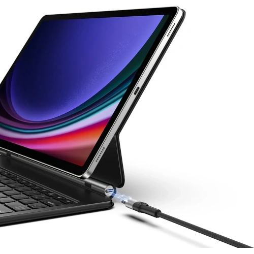 Etui Dux Ducis Keyboard MK Series z klawiaturą Bluetooth do Samsung Galaxy Tab S9+ Plus / S8+ Plus / S7+ Plus czarna