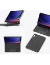 Etui Dux Ducis Keyboard MK Series z klawiaturą Bluetooth do Samsung Galaxy Tab S9 / S8 / S7 czarna