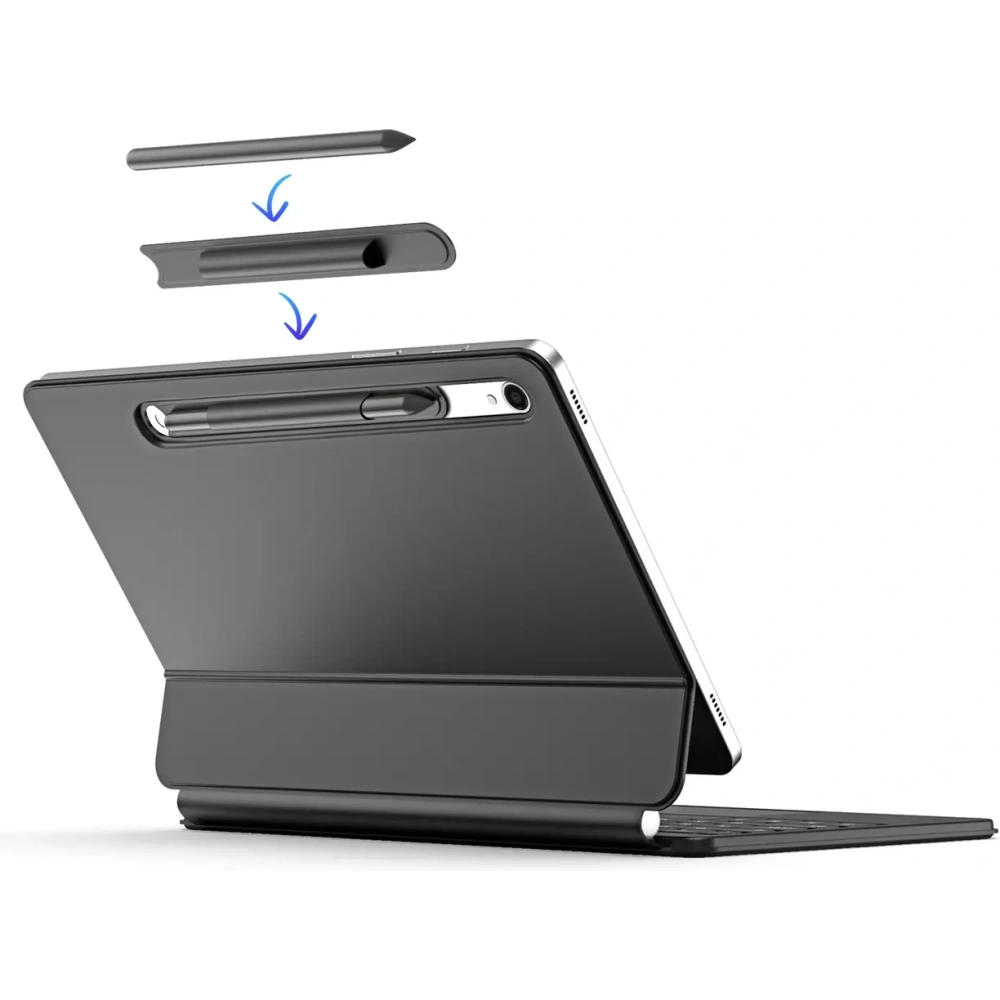 Etui Dux Ducis Keyboard MK Series z klawiaturą Bluetooth do Samsung Galaxy Tab S9 / S8 / S7 czarna