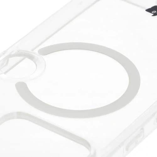 Etui z pierścieniem magnetycznym Bizon Case CrystalO do Nothing Phone (3) przezroczyste