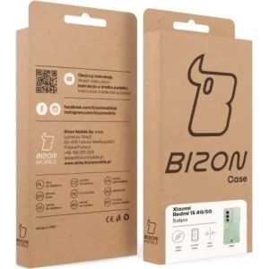 Elastyczne etui Bizon Case Salpa do Xiaomi Redmi 15 4G / 5G przezroczyste
