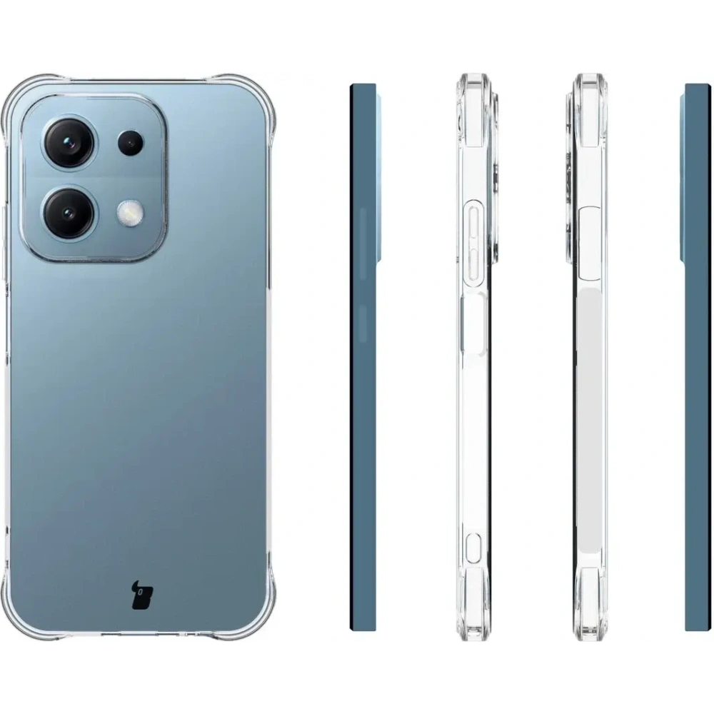 Elastyczne etui Bizon Case Salpa do Xiaomi Redmi 15C 4G / 5G przezroczyste