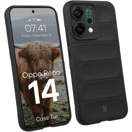 Pancerne etui Bizon Case Tur do Oppo Reno 14 czarne