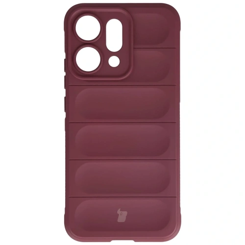 Pancerne etui Bizon Case Tur do Oppo Reno 14 burgundowe
