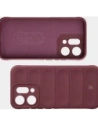 Pancerne etui Bizon Case Tur do Oppo Reno 14 burgundowe