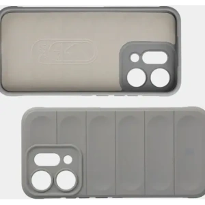 Pancerne etui Bizon Case Tur do Oppo Reno 14 jasnoszare