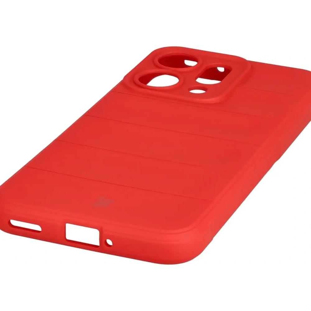 Pancerne etui Bizon Case Tur do Oppo Reno 14 czerwone