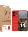 Pancerne etui Bizon Case Tur do Oppo Reno 14 czerwone