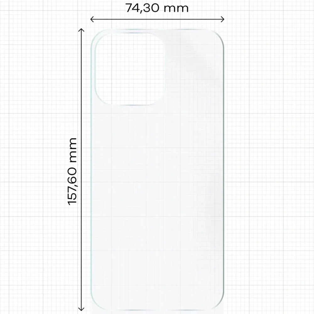 Folia hydrożelowa na tył Bizon Glass Hydrogel do Apple iPhone 14 Pro Max