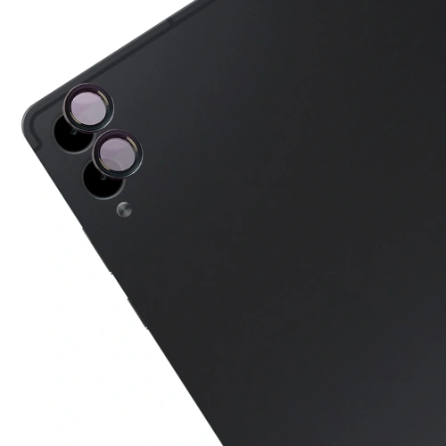 Szkło na aparat Bizon Glass Tab Snap Lens do Samsung Galaxy Tab S11 Ultra czarna ramka