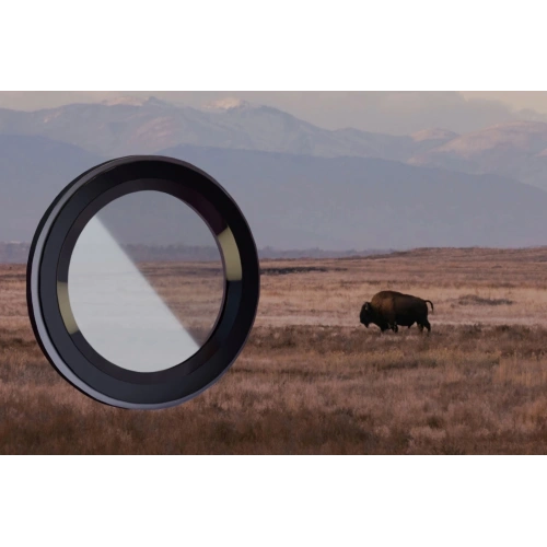 Szkło na aparat Bizon Glass Tab Snap Lens do Samsung Galaxy Tab S11 Ultra czarna ramka