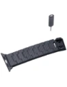 Pasek PITAKA Carbon Fiber Modern do Apple Watch 1/2/3/4/5/6/7/8/9/10/11/SE/SE 3/Ultra/Ultra 2/Ultra 3 czarno szary