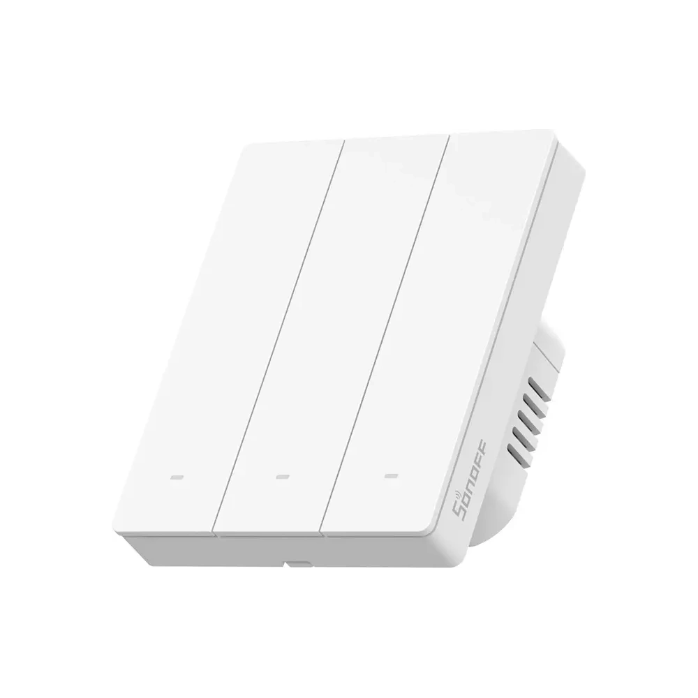 Smart dotykowy przełącznik ścienny Sonoff ZBM5-3C-80W (3-kanałowy) Zigbee