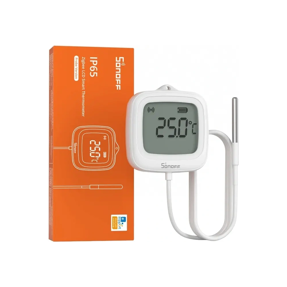 Czujnik temperatury z sondą ZigBee LCD Sonoff SNZB-02LD