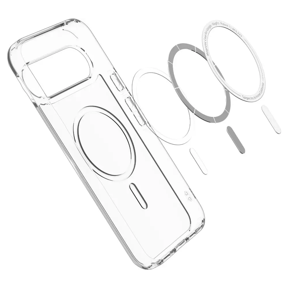 Etui Spigen Ultra Hybrid Mag MagSafe do Google Pixel 10 Pro XL Clear/white