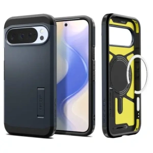 Etui Spigen Tough Armor Mag MagSafe do Google Pixel 10 Pro XL Metal Slate
