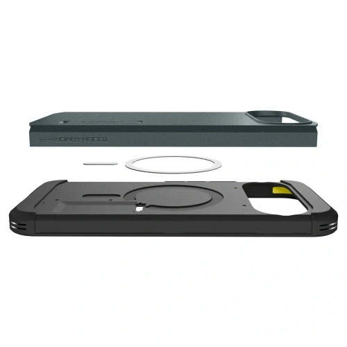 Etui Spigen Tough Armor Mag MagSafe do Google Pixel 10 Pro XL Abyss Green