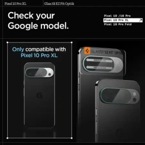 Osłona aparatu Spigen Optik Glas.TR Camera Protector do Google Pixel 10 Pro XL Crystal Clear [2 PACK]