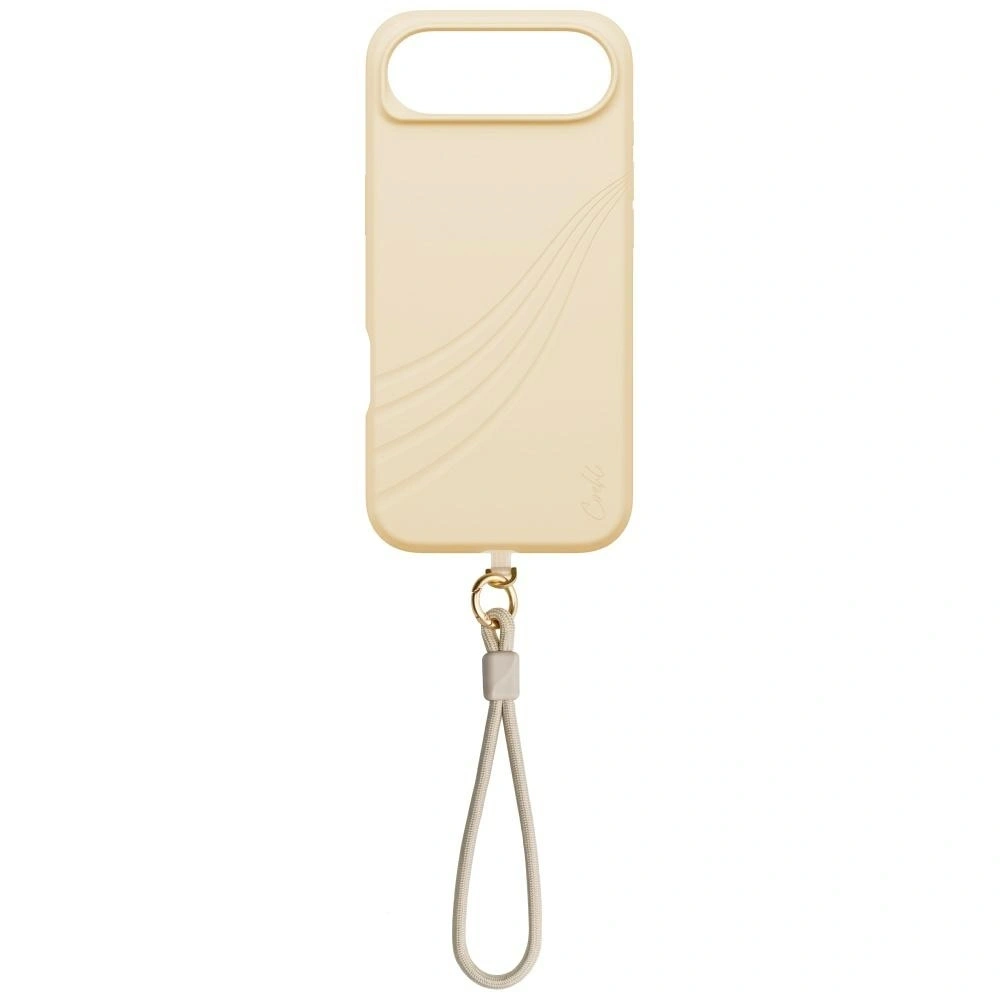 Etui UNIQ Coehl Serina do Apple iPhone Air Magnetic Charging beżowy