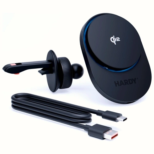Ładowarka indukcyjna 3MK Hardy AeroCharger 15W MPP Qi2 czarny