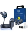 Ładowarka samochodowa 3MK Double Car Charger 135W PD QC PPS 2xUSB-A 4xUSB-C szary