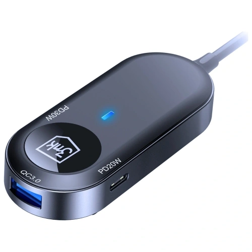Ładowarka samochodowa 3MK Double Car Charger 135W PD QC PPS 2xUSB-A 4xUSB-C szary