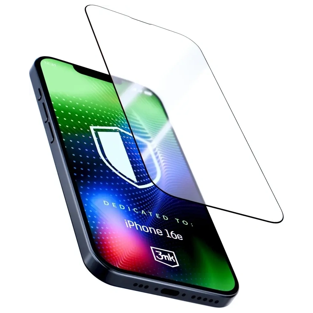 Szkło hartowane 3MK HARDY Ultra Glass do Apple iPhone 16e