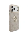 Etui Guess 4G Big 4G Classic Logo Big Strap Metal Buttons do Apple iPhone 17 Pro Max różowy